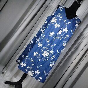 Westport 1962 Floral 100% Cotton Dress Size 16w (NWT)